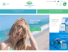 Tablet Screenshot of fragrancesofireland.com